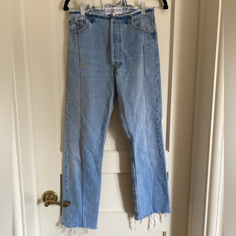 EB denim raw waist jeans size 26